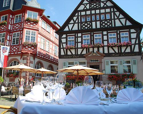 Hotel Restaurant Goldener Engel Heppenheim  エクステリア 写真